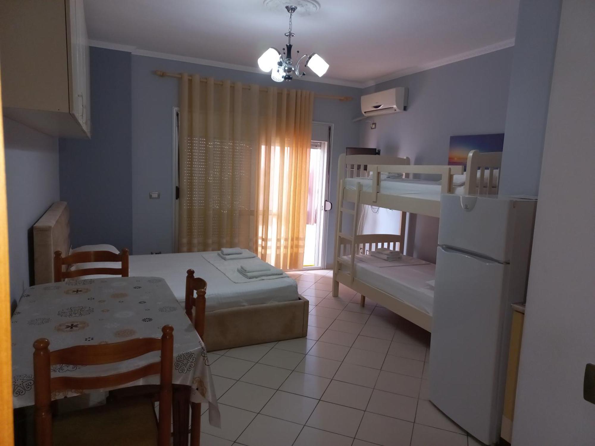 Vlorë Lungomare Apartament Sea View חדר תמונה