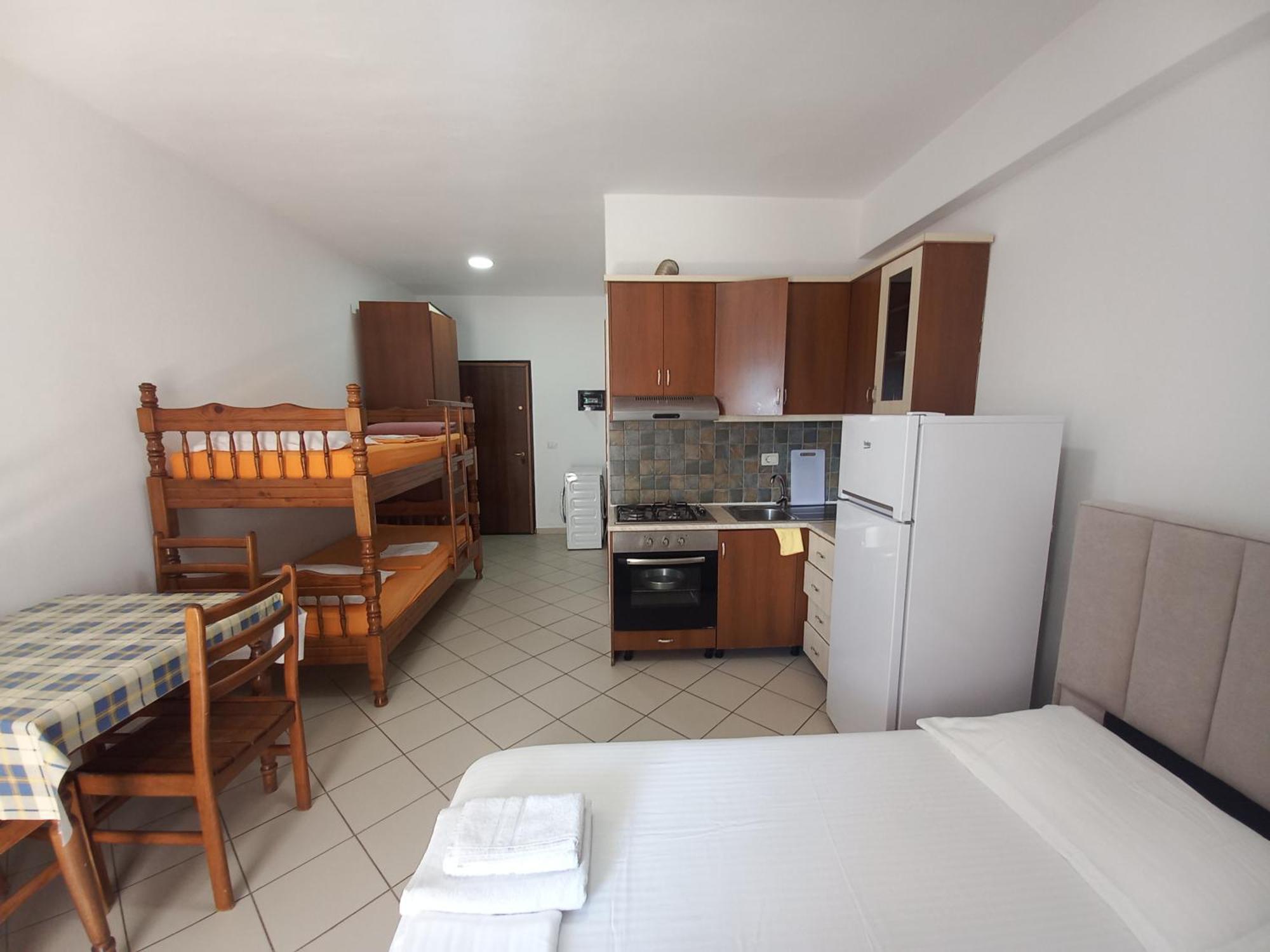 Vlorë Lungomare Apartament Sea View חדר תמונה
