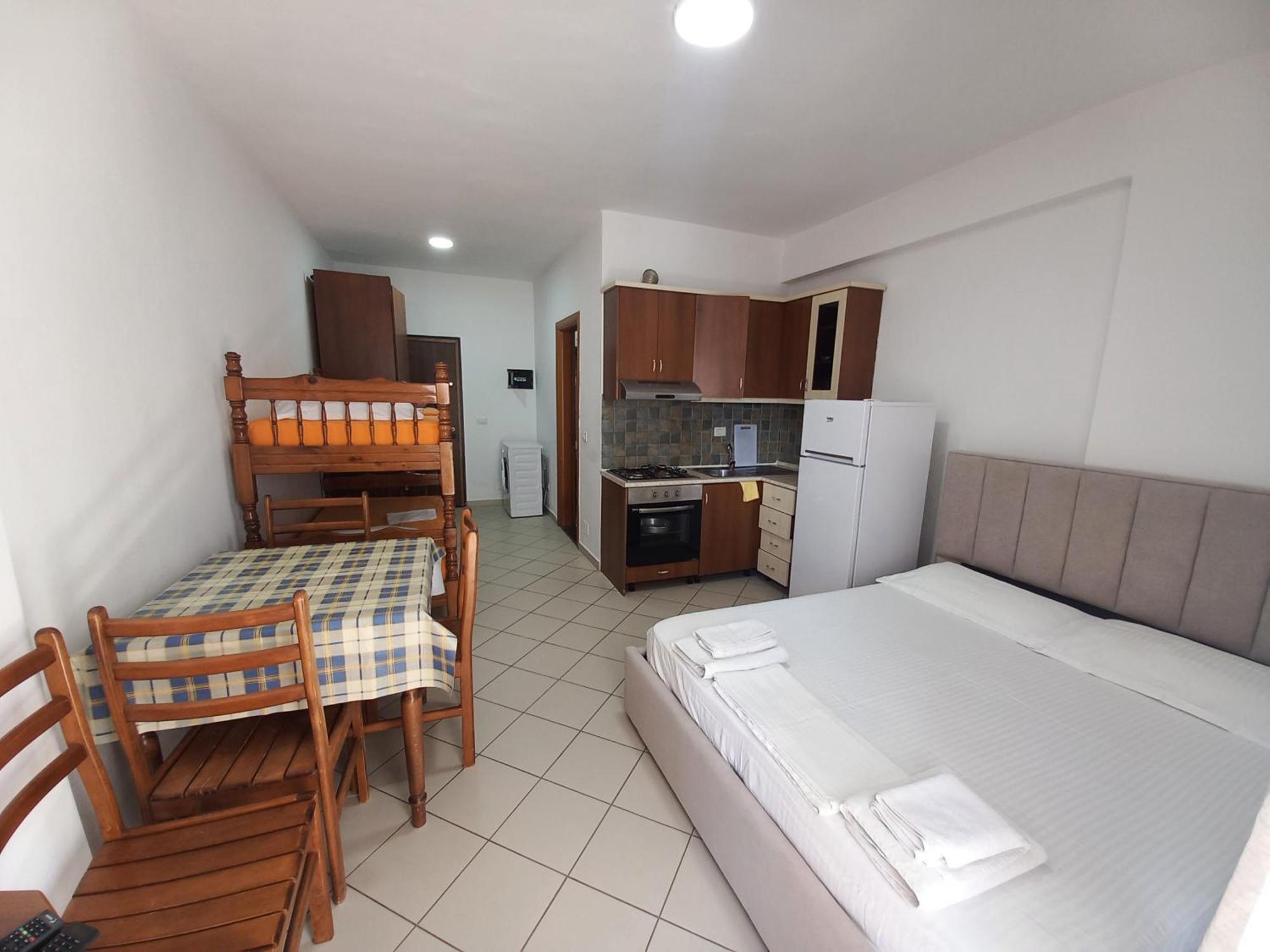Vlorë Lungomare Apartament Sea View חדר תמונה