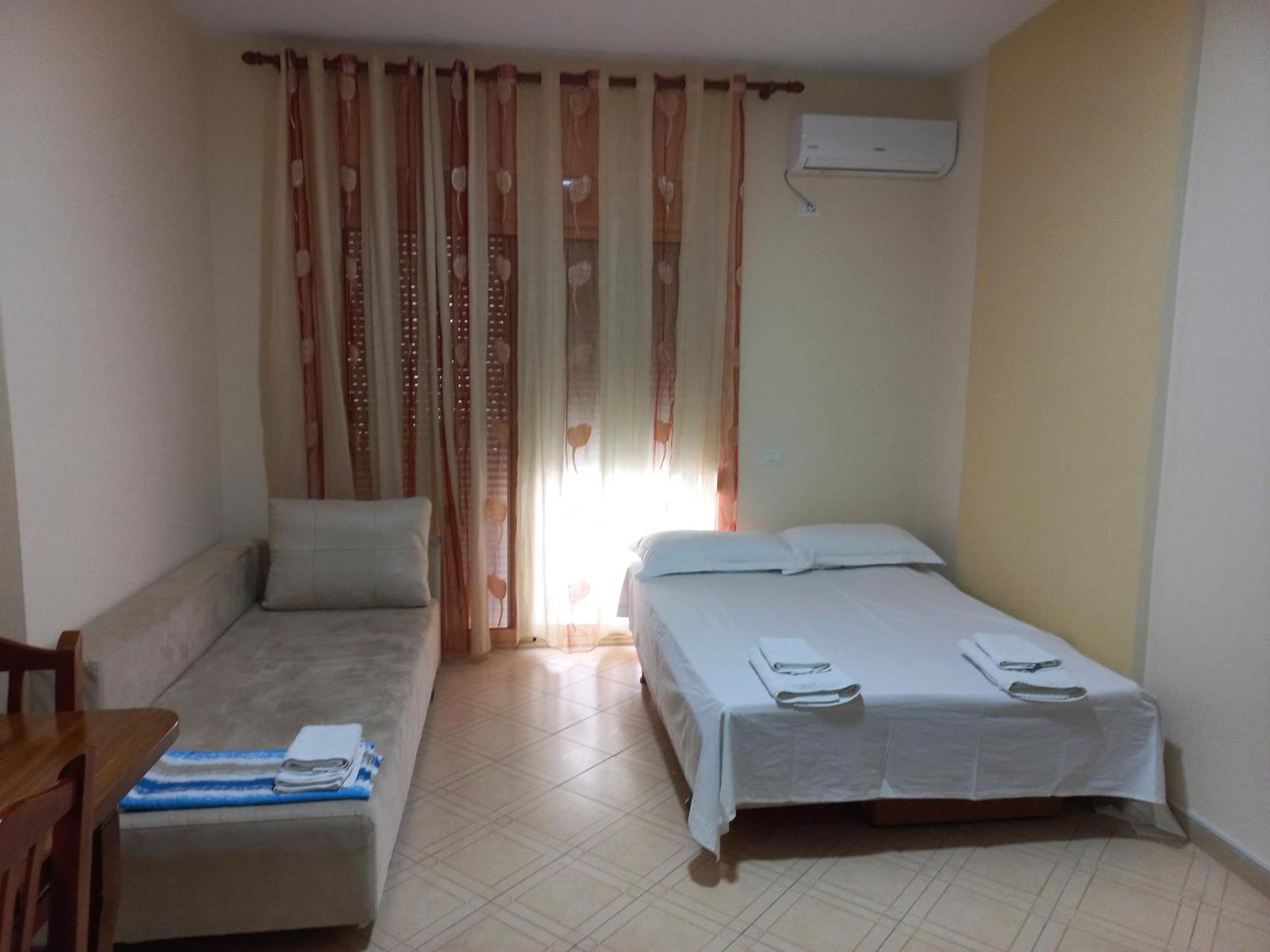 Vlorë Lungomare Apartament Sea View חדר תמונה