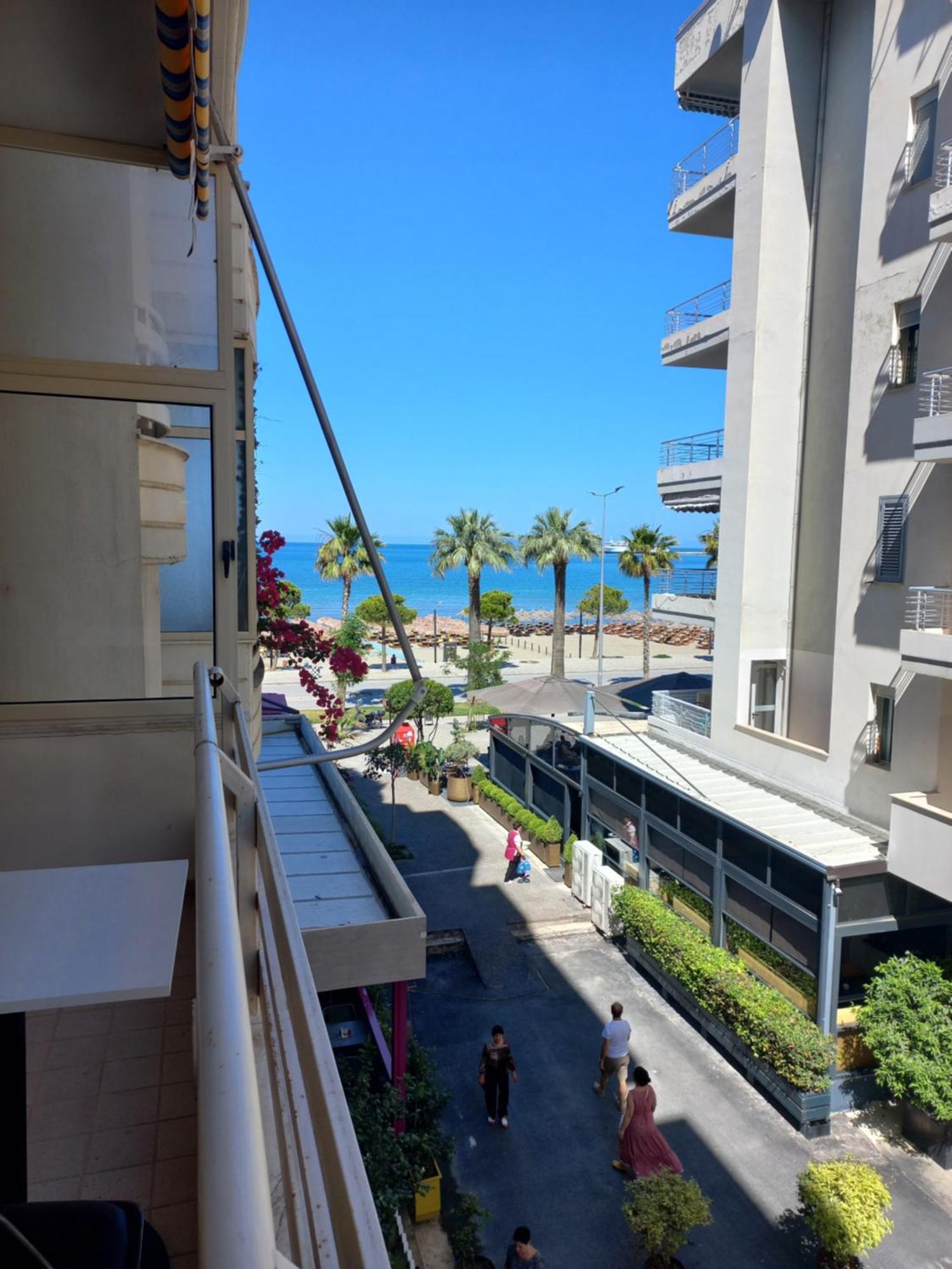 Vlorë Lungomare Apartament Sea View חדר תמונה