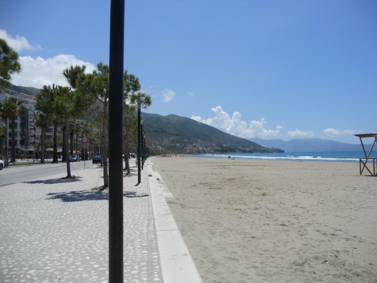 Vlorë Lungomare Apartament Sea View מראה חיצוני תמונה